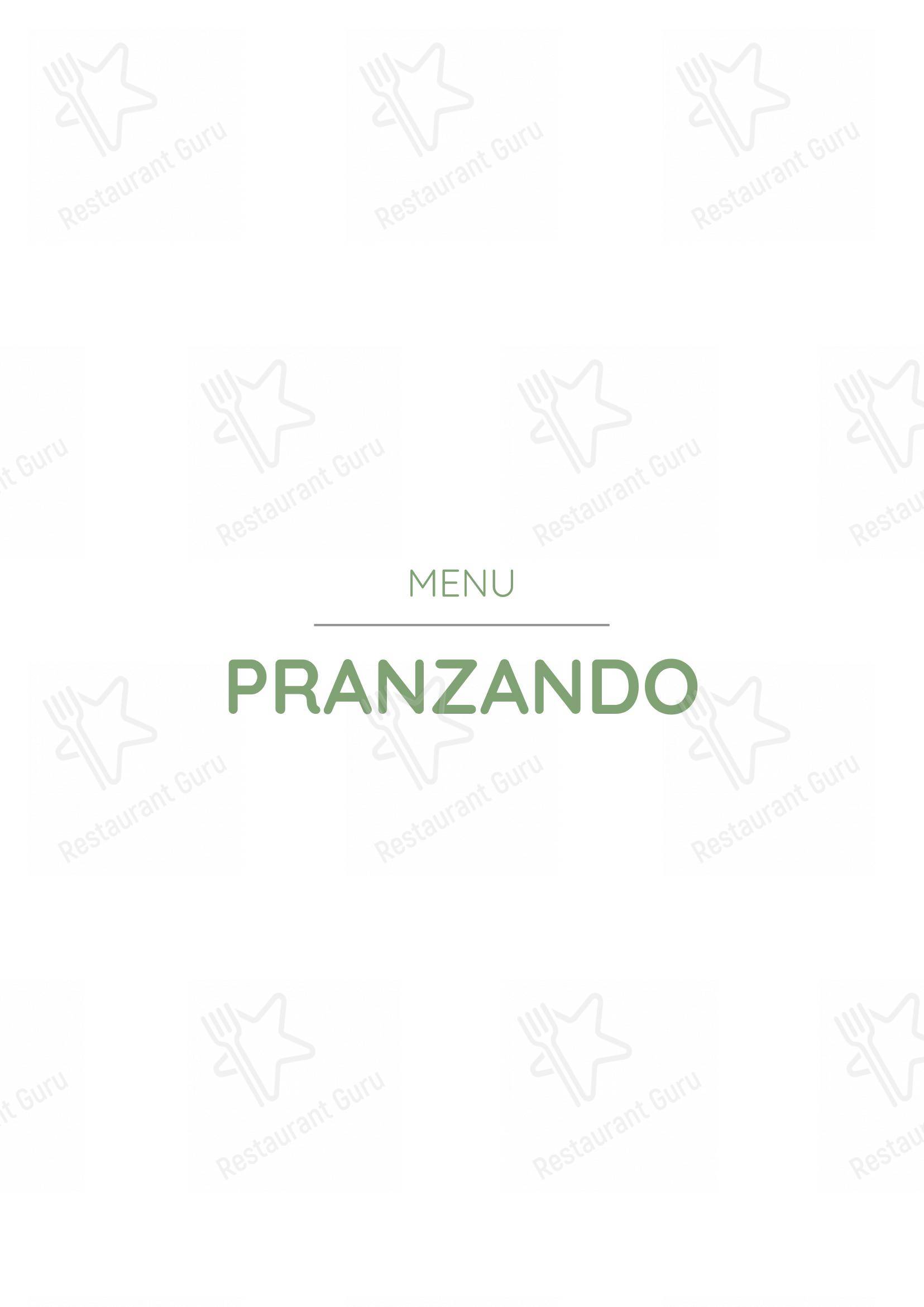 Menu per Life Ristorante Sano in Genova