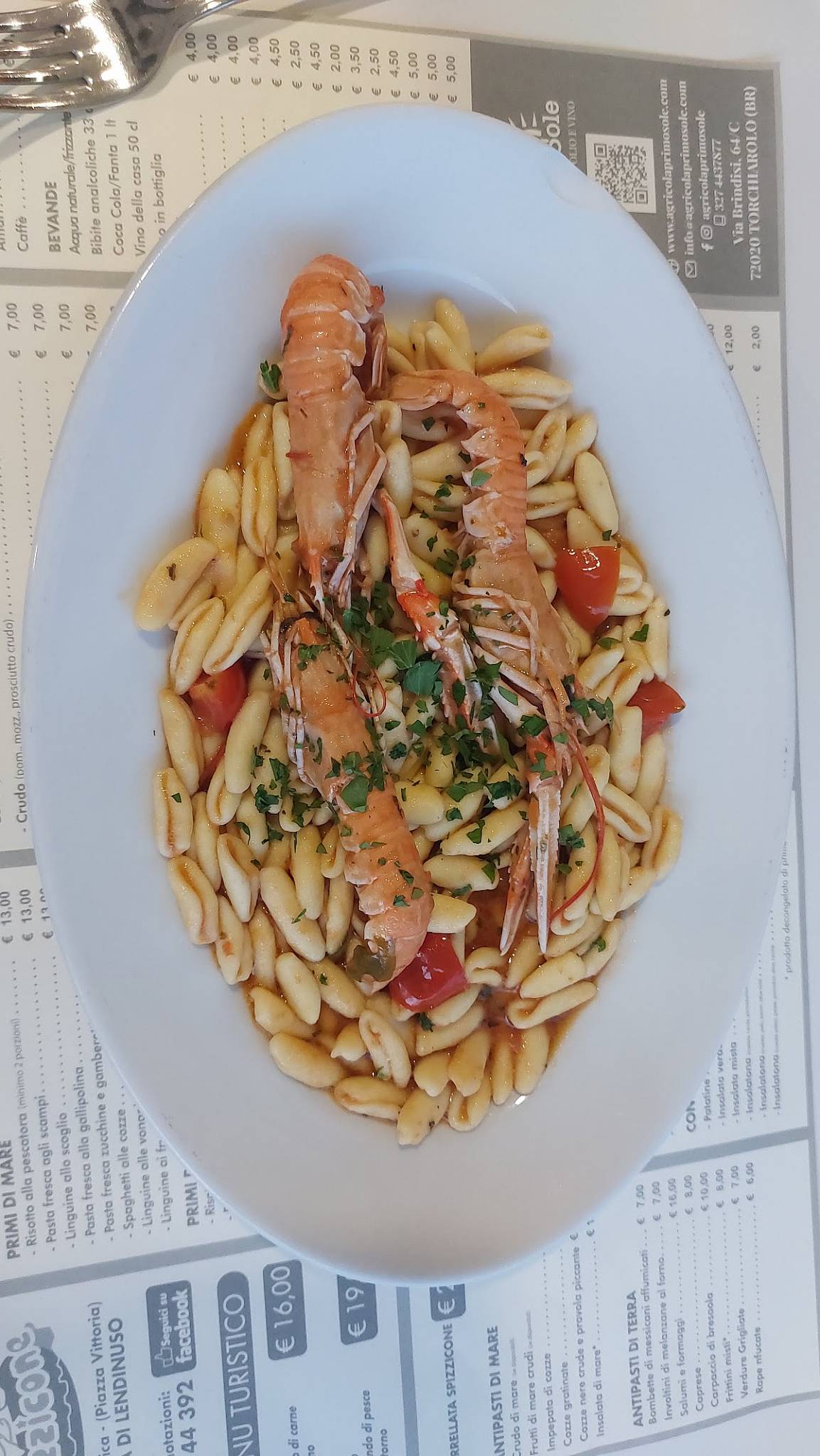 Menu di Lo Spizzicone 