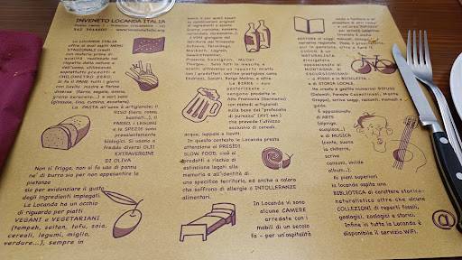 Menu di Locanda Italia 