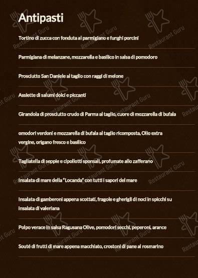 Menu di Locanda di Caio Mario 