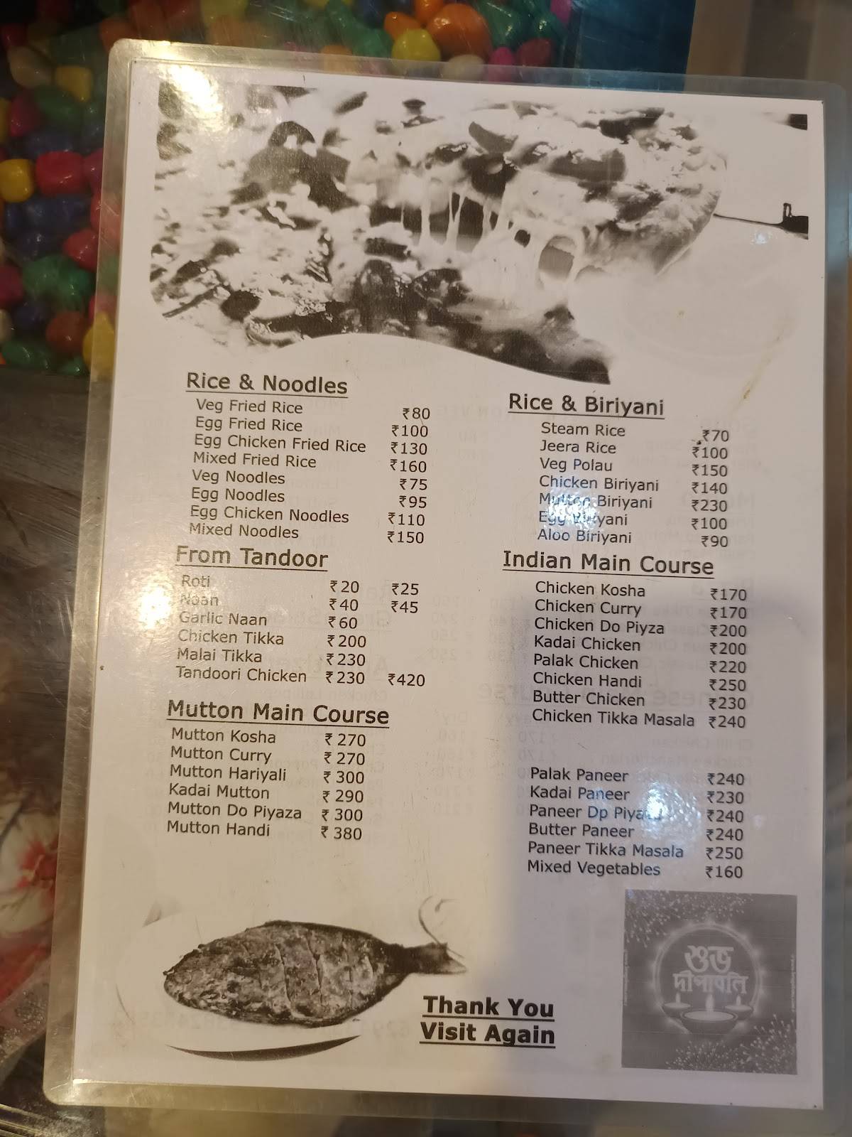 MAKO FUSION CUISINE RESTAURANT menu