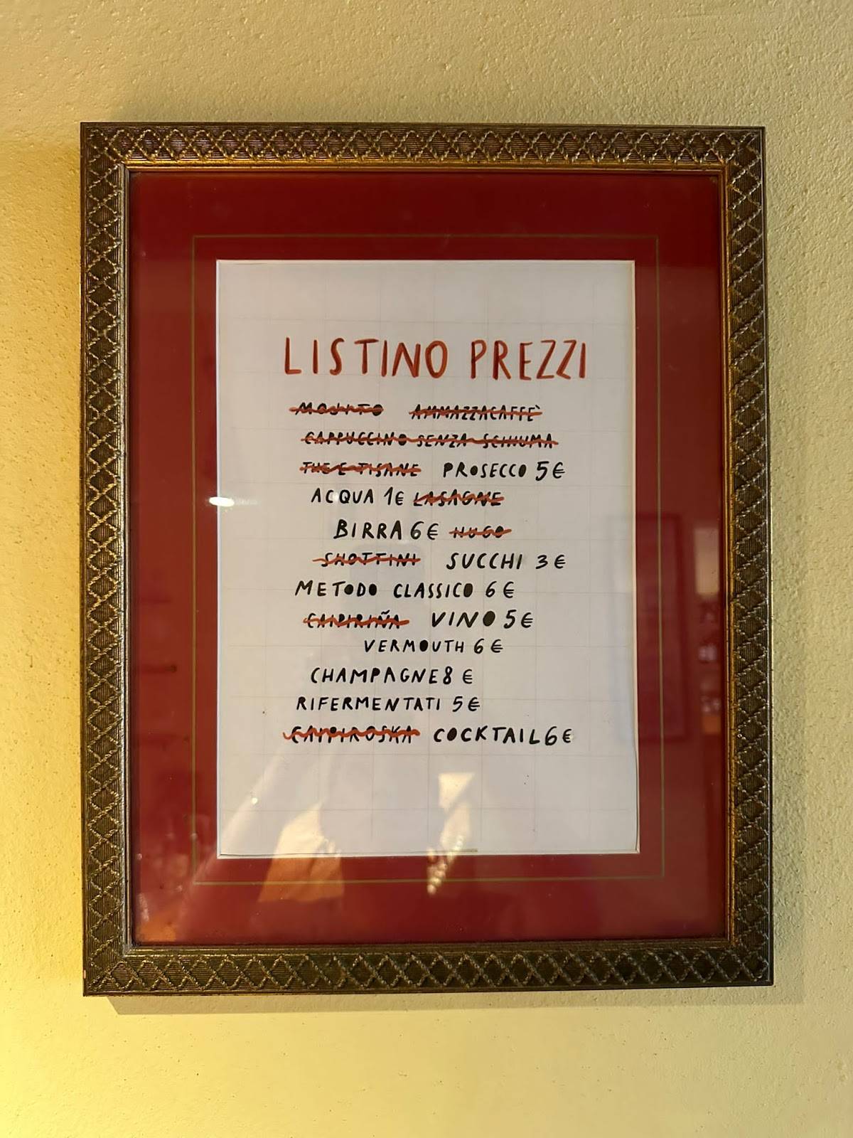 Menu di Maciste Wine Bar 