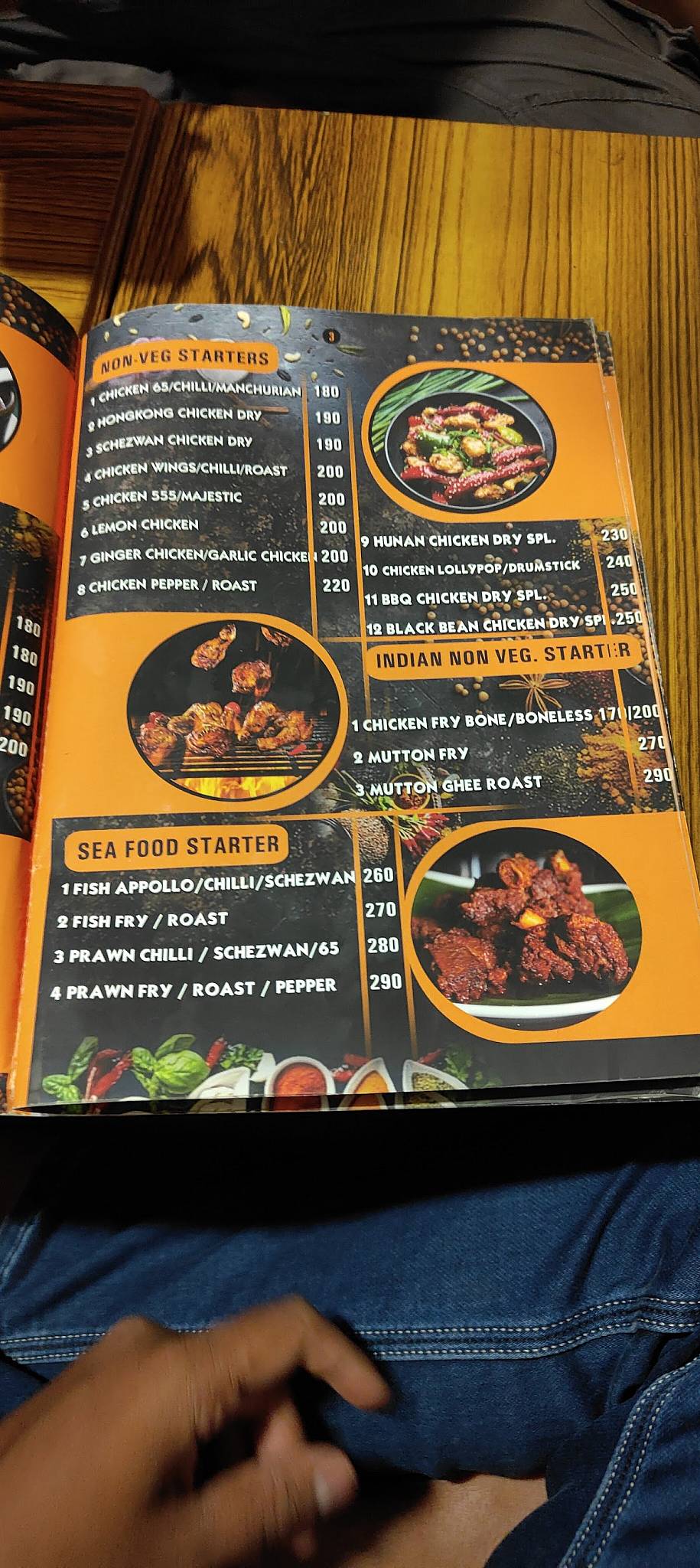 Madeena multi cuisine restaurant menu