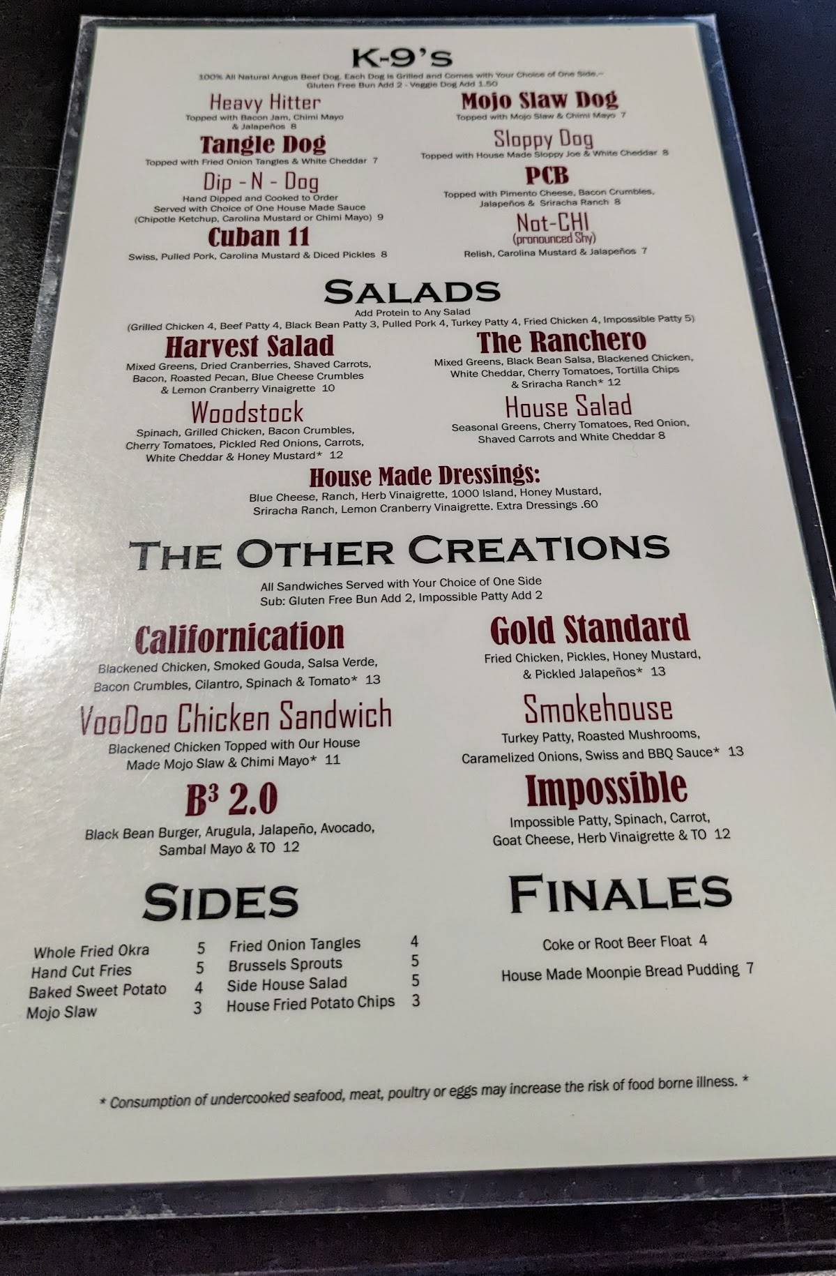 Menu at Meat N Greet restaurant, Newnan
