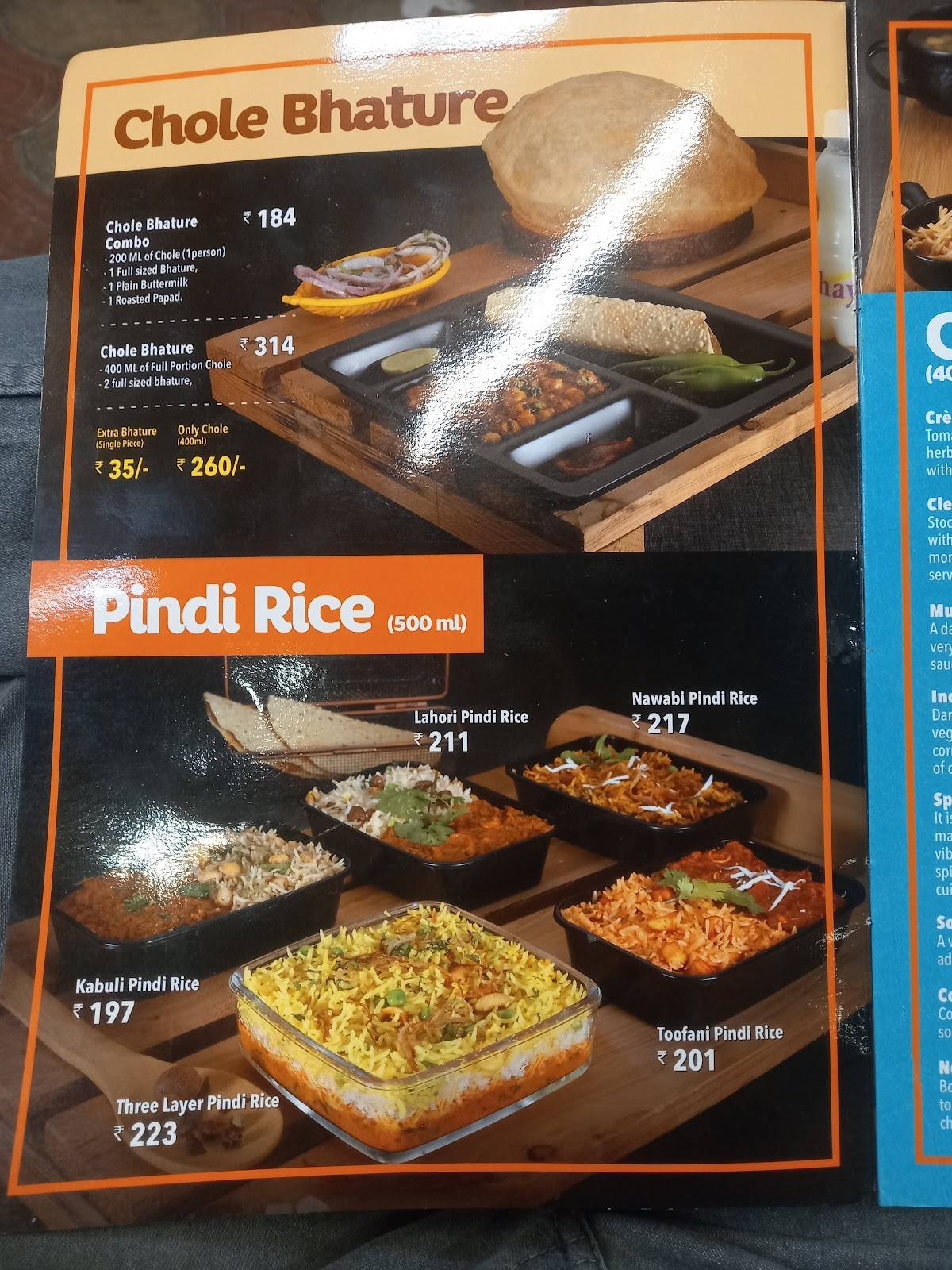Mehul's Kitchen Rajkot - Fix Punjabi Thali, Best Chole Bhature, Famous Dal Khichdi, Good Packed Food, Lunch Meal in Rajkot menu