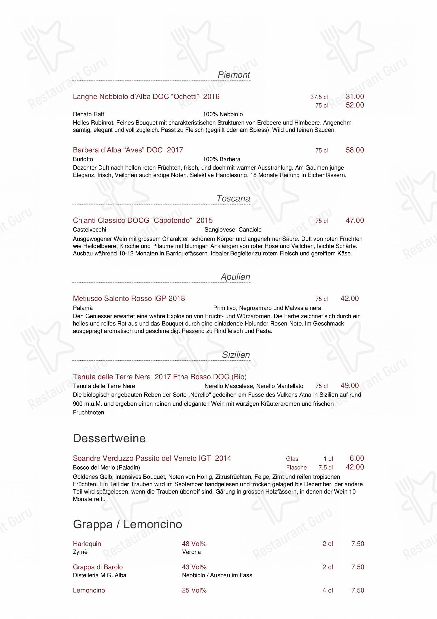 Mercato in Aarberg - Christmas Menu