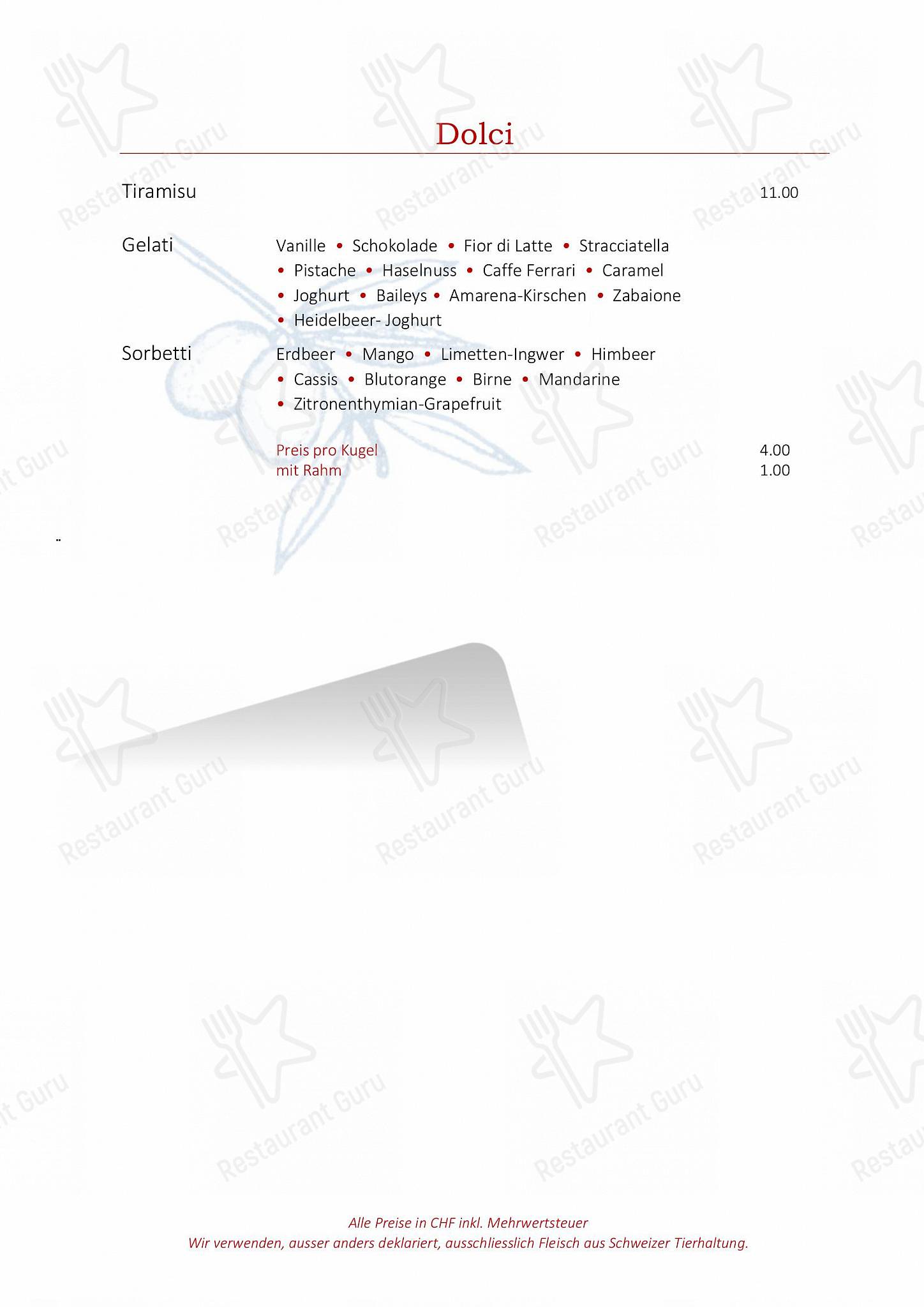 Menu di Mercato - Christmas Menu