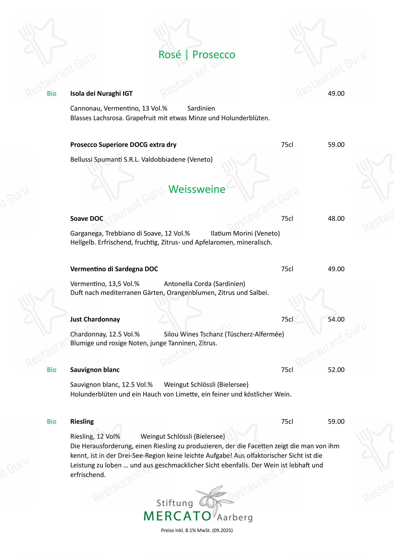 Menu per Mercato in Aarberg