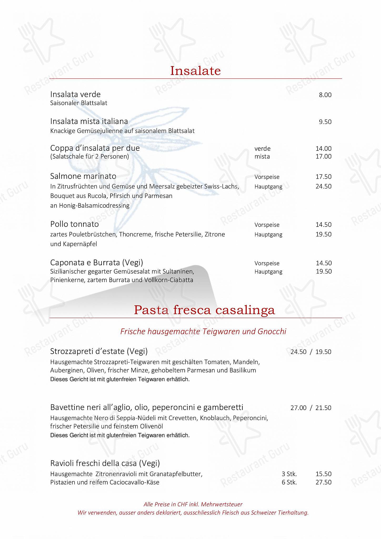 Christmas Menu per Mercato in Aarberg