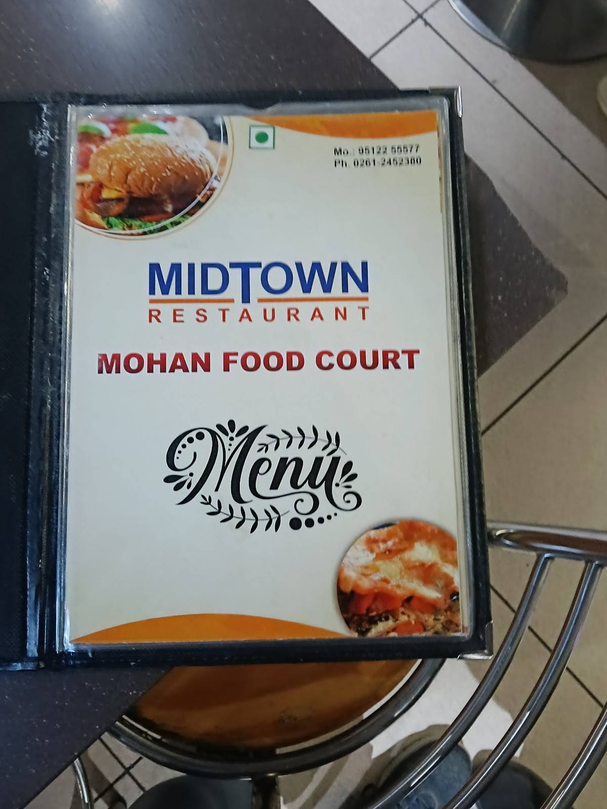 Midtown Restaurant menu