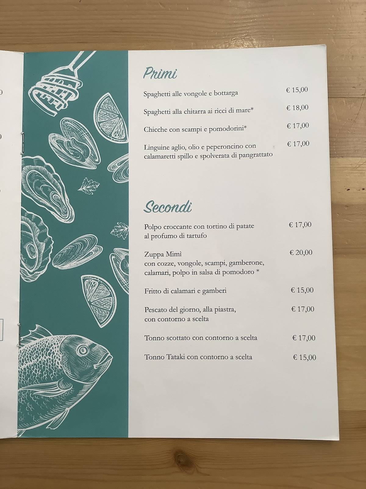 Menu di Mimì Gourmet 