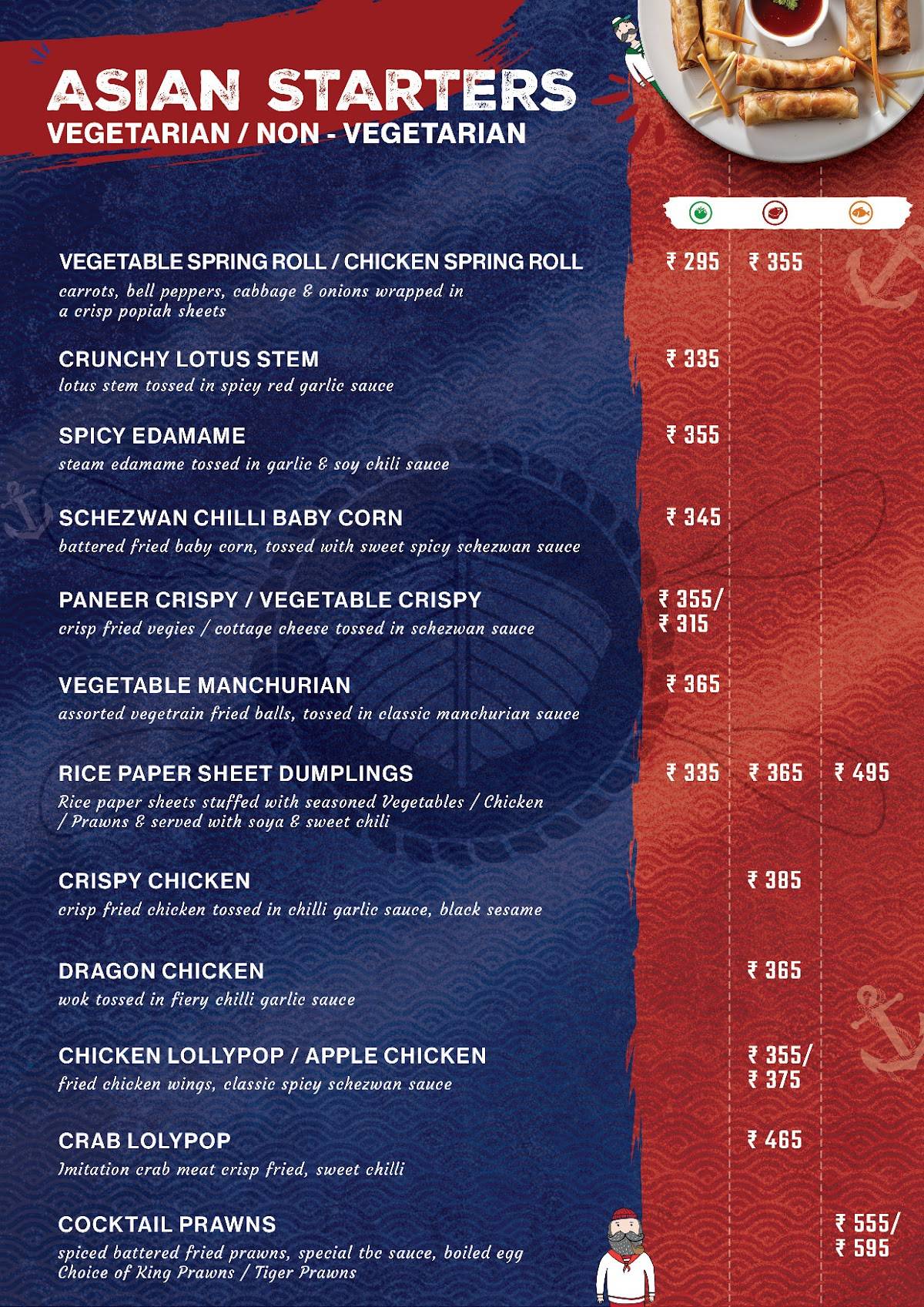 TBC The Boat Club Restaurant and Bar Mira Road menu