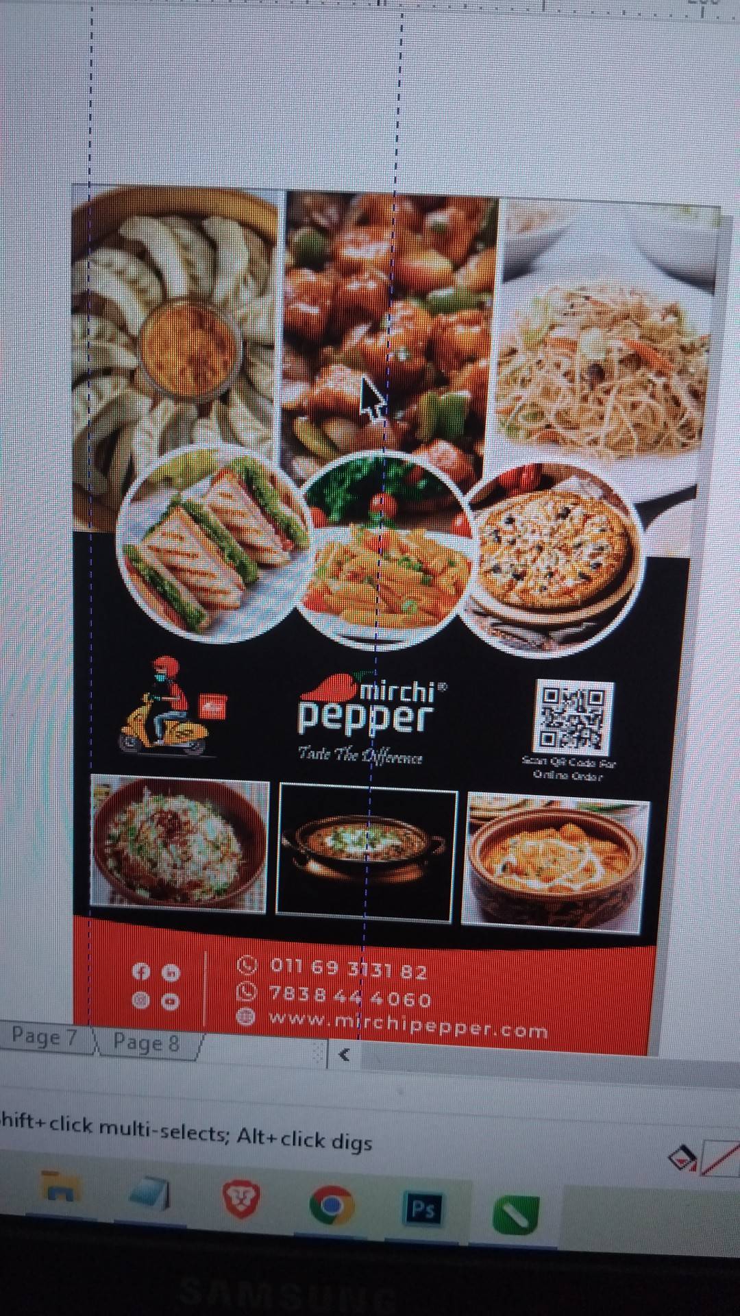 Mirchi Pepper menu