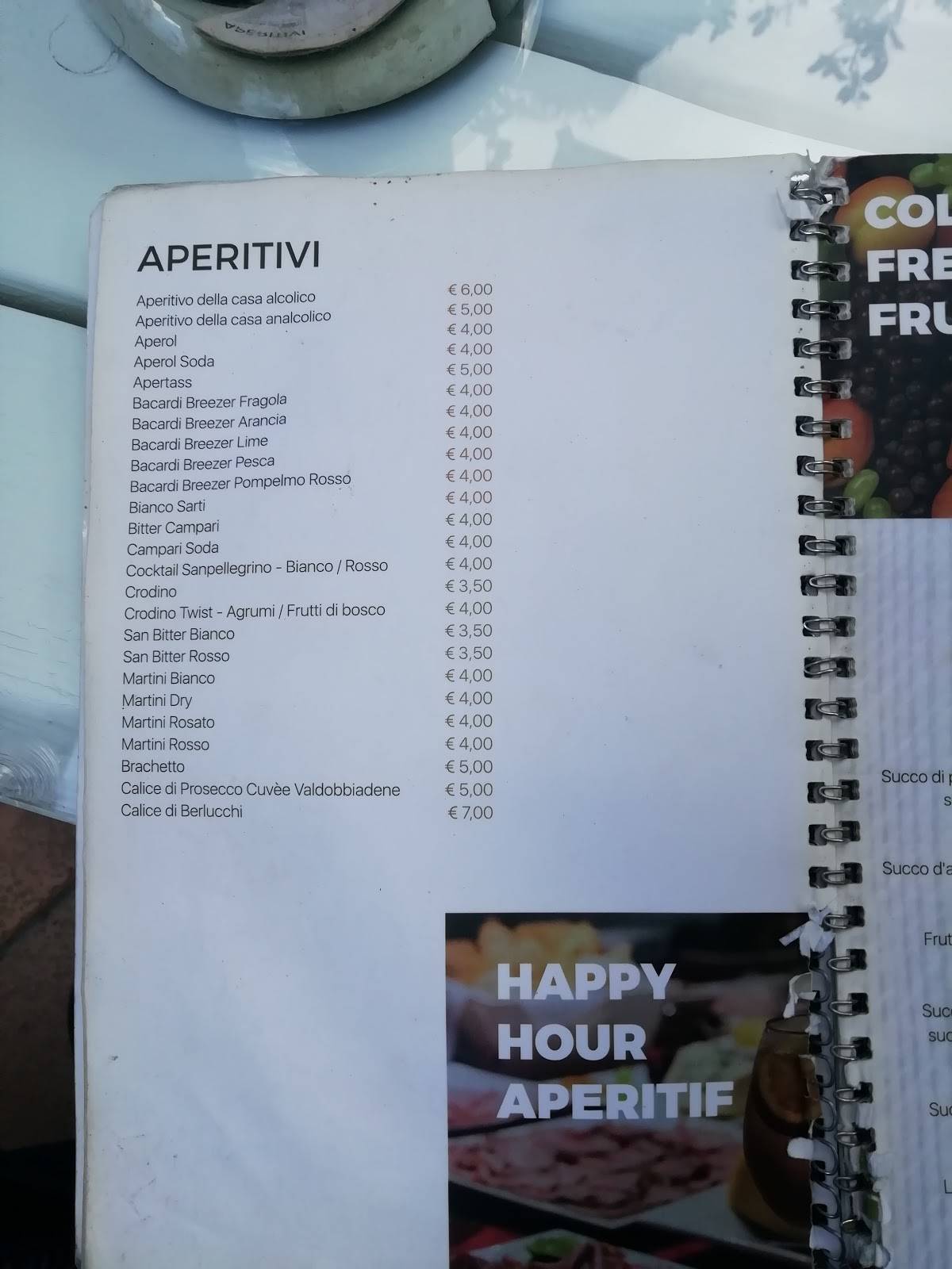 Menu di Misvago Lounge & Restaurant