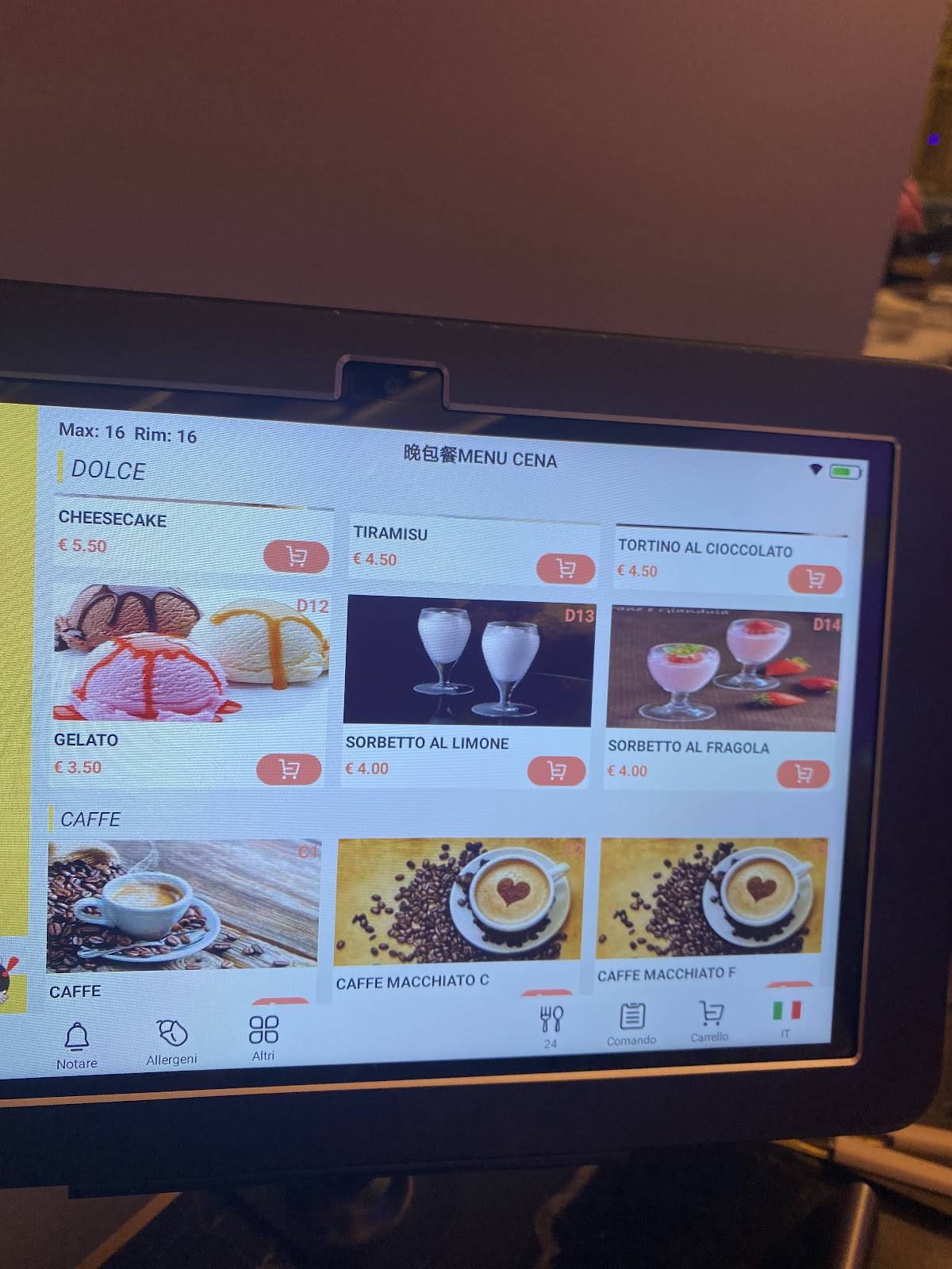 Menu di Mizu Ristorante Sushi 