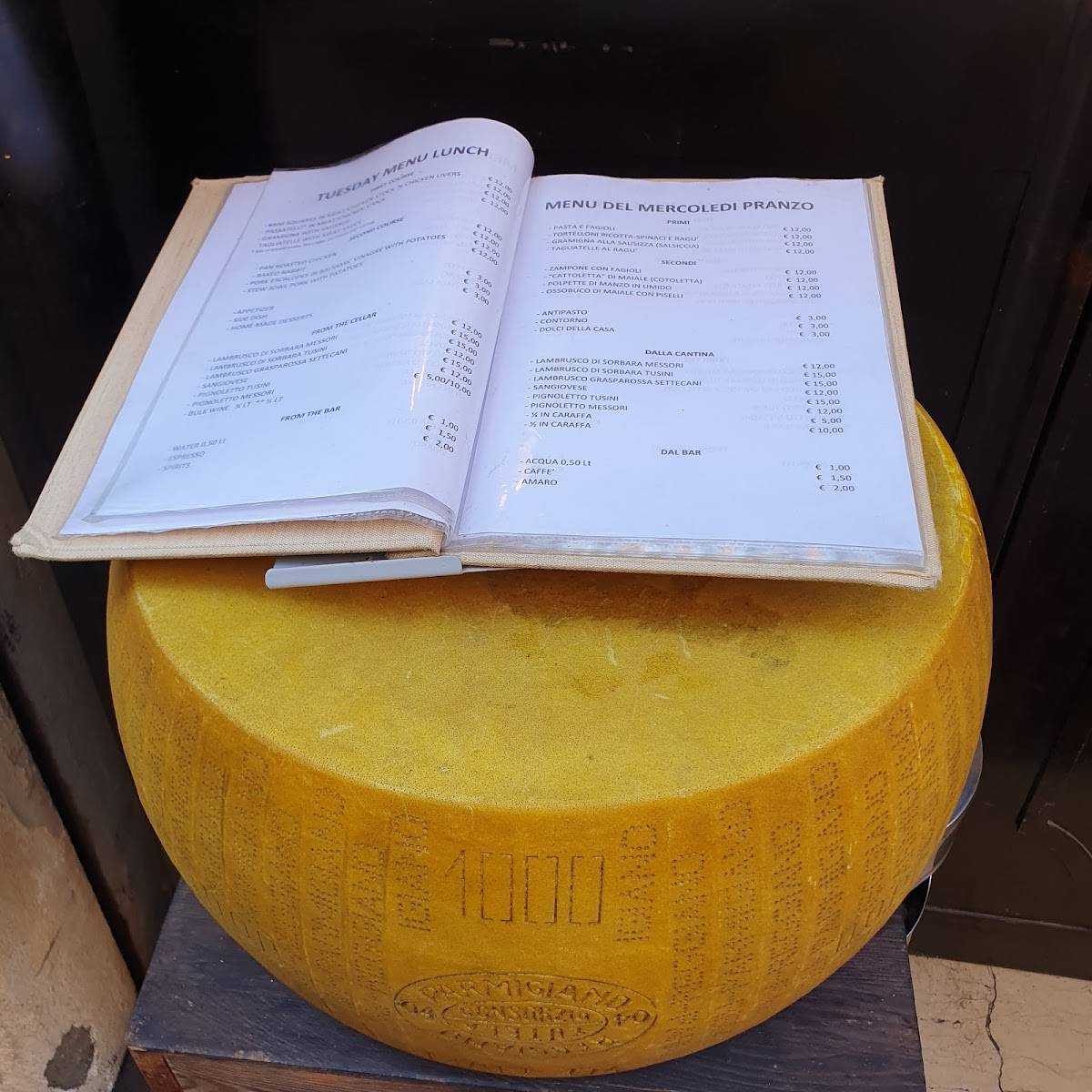 Menu di Trattoria Ermes 