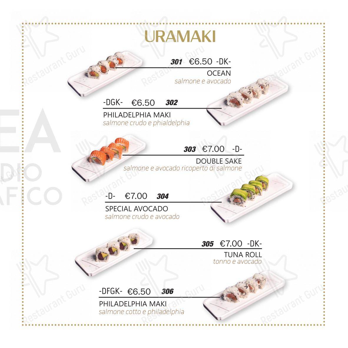 Menu per Moki Sushi Ristorante in Roma