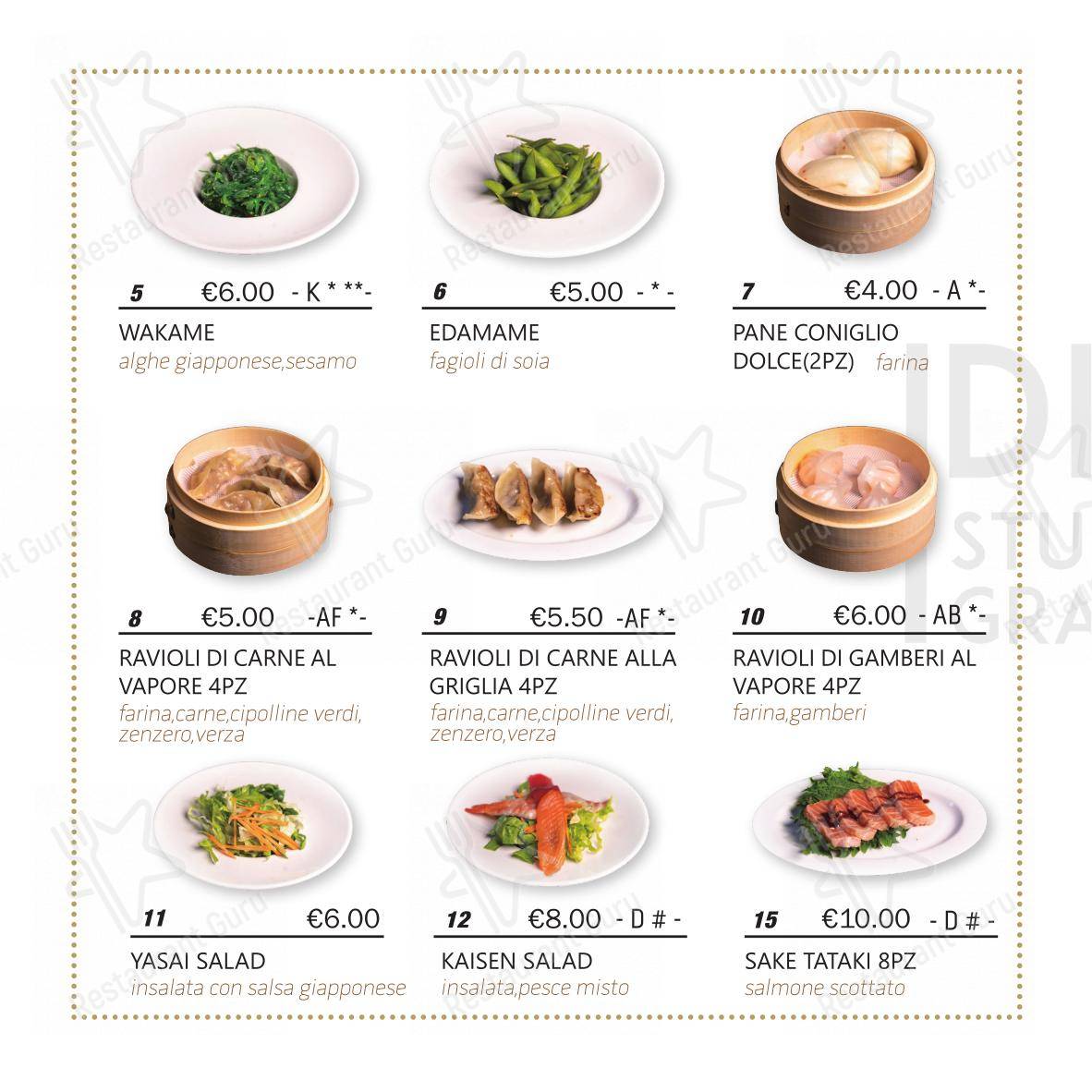 Menu per Moki Sushi Ristorante ristorante