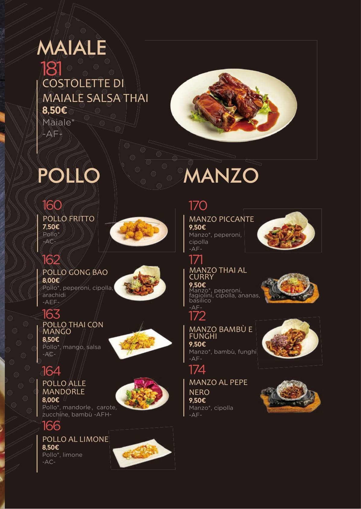 Menu di Moku Tiburtina 