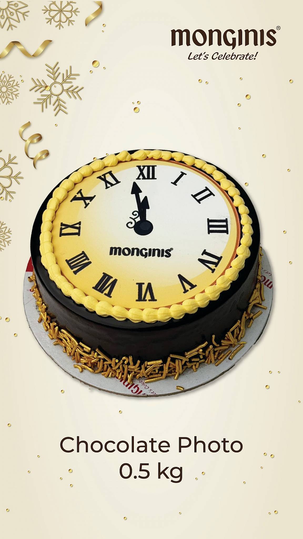 Monginis Cake Shop menu