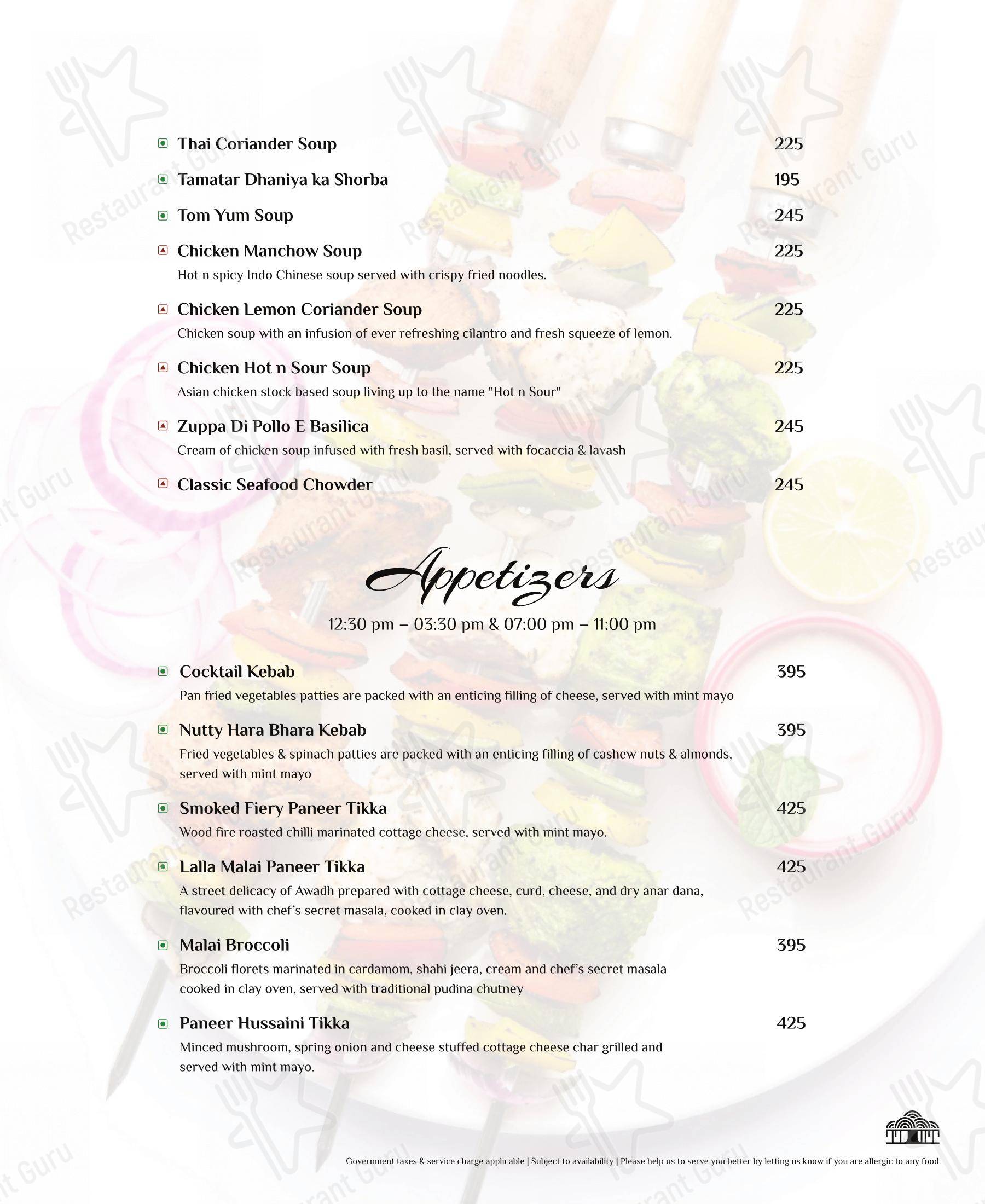 Moon Tree Cafe in Kolhapur - 菜单