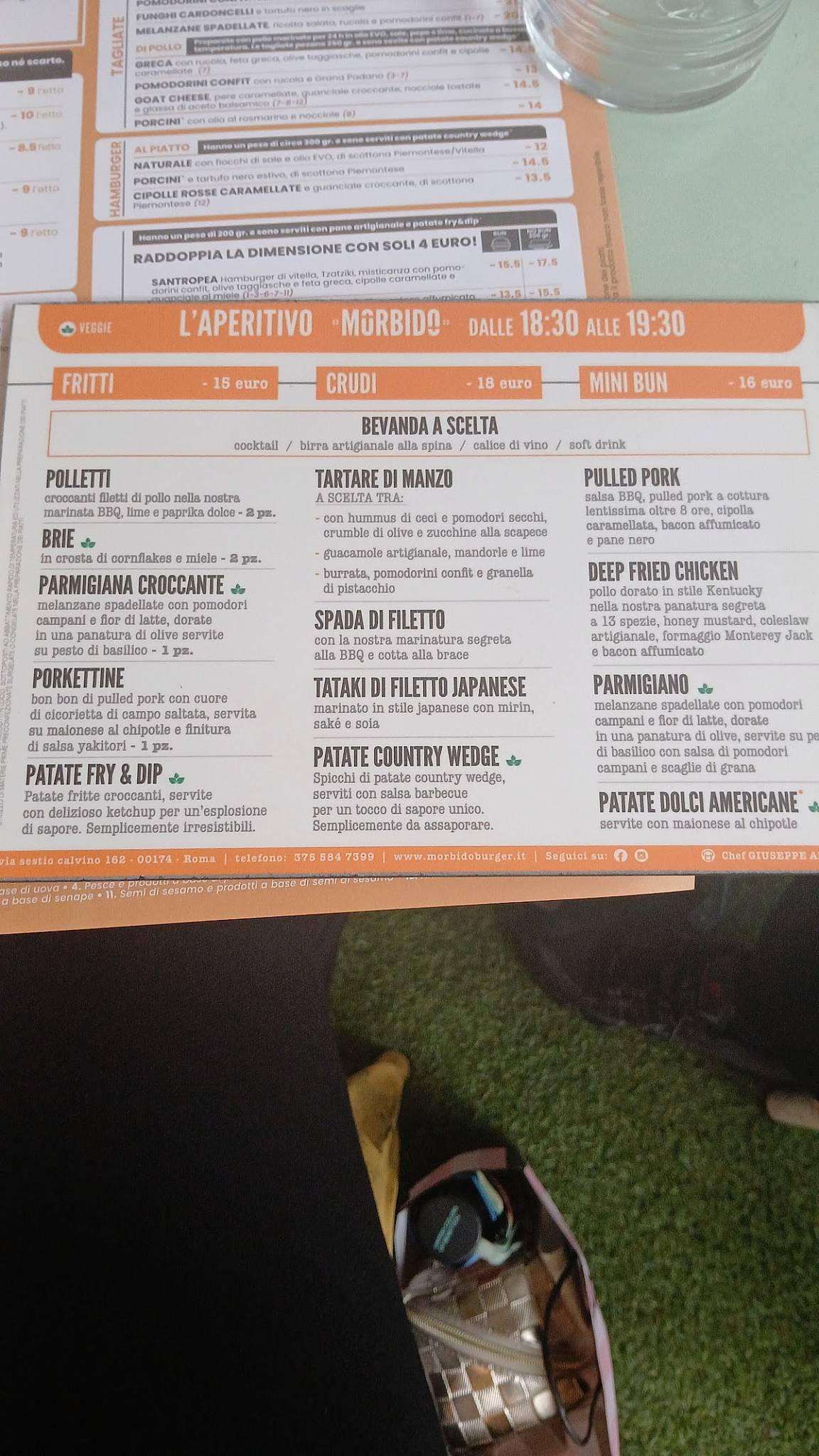 Menu di Morbido 