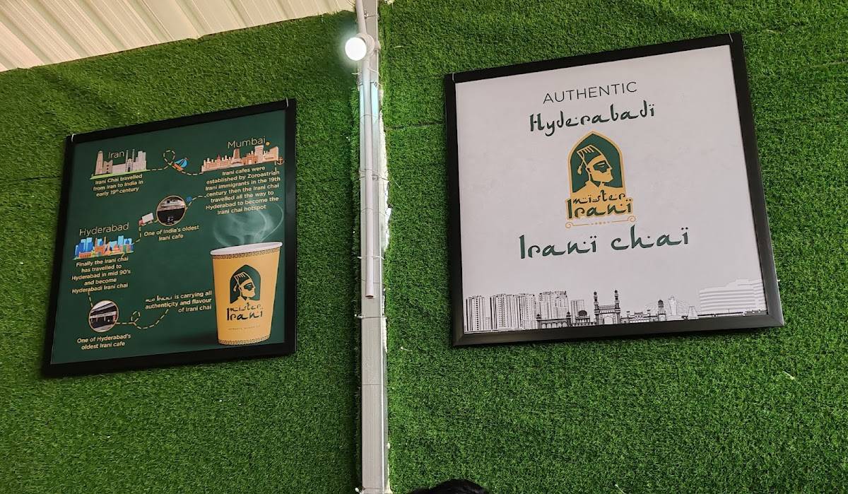 Mr. Irani menu