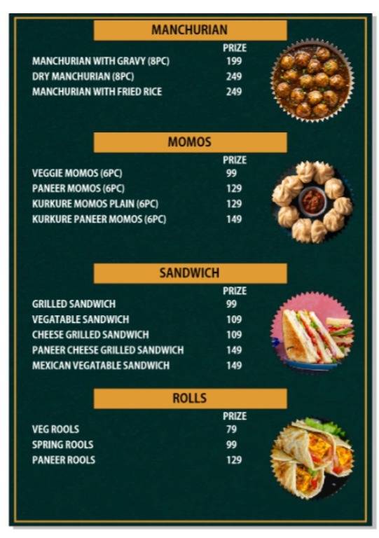 Mr . Thali king restaurant menu