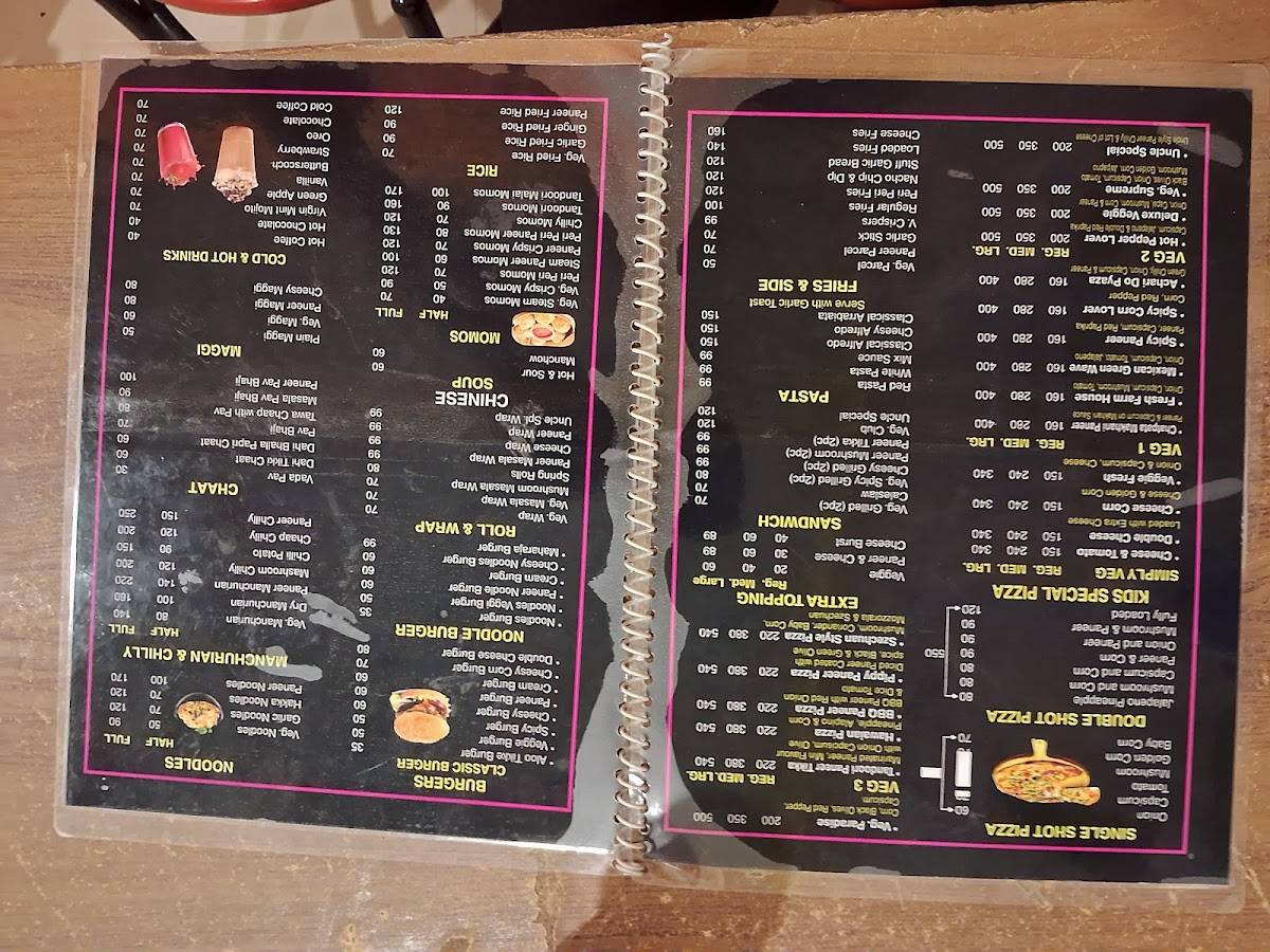 Mr. Uncle Cafe & Restaurant menu