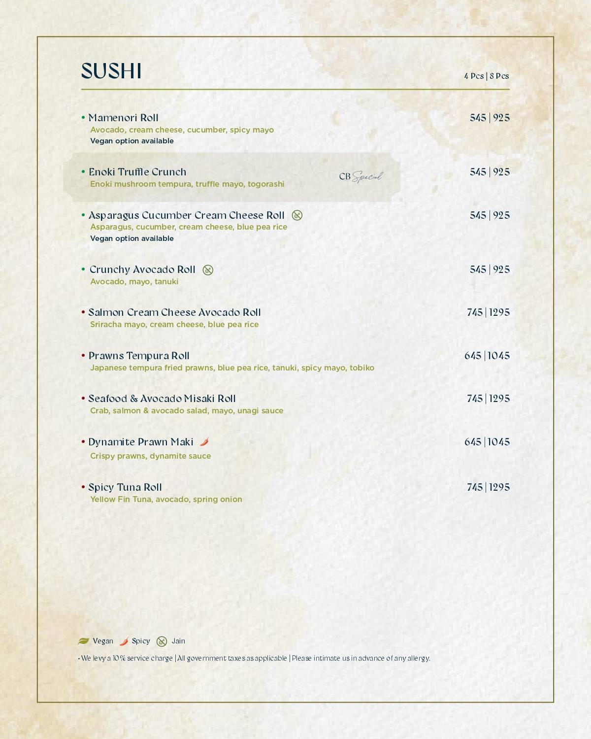 China Bistro Chembur menu