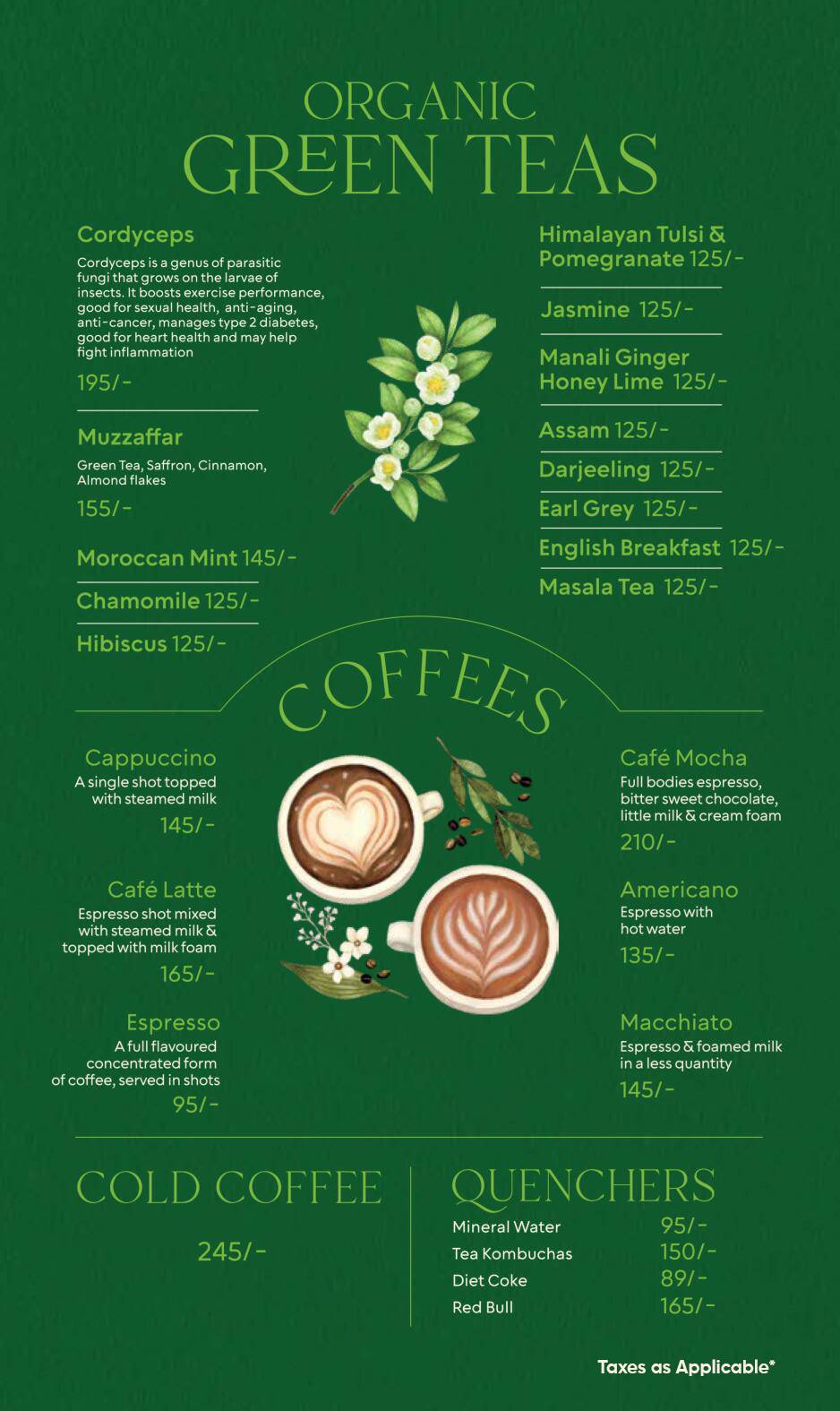 MyFresh Kitchen & Cafe menu