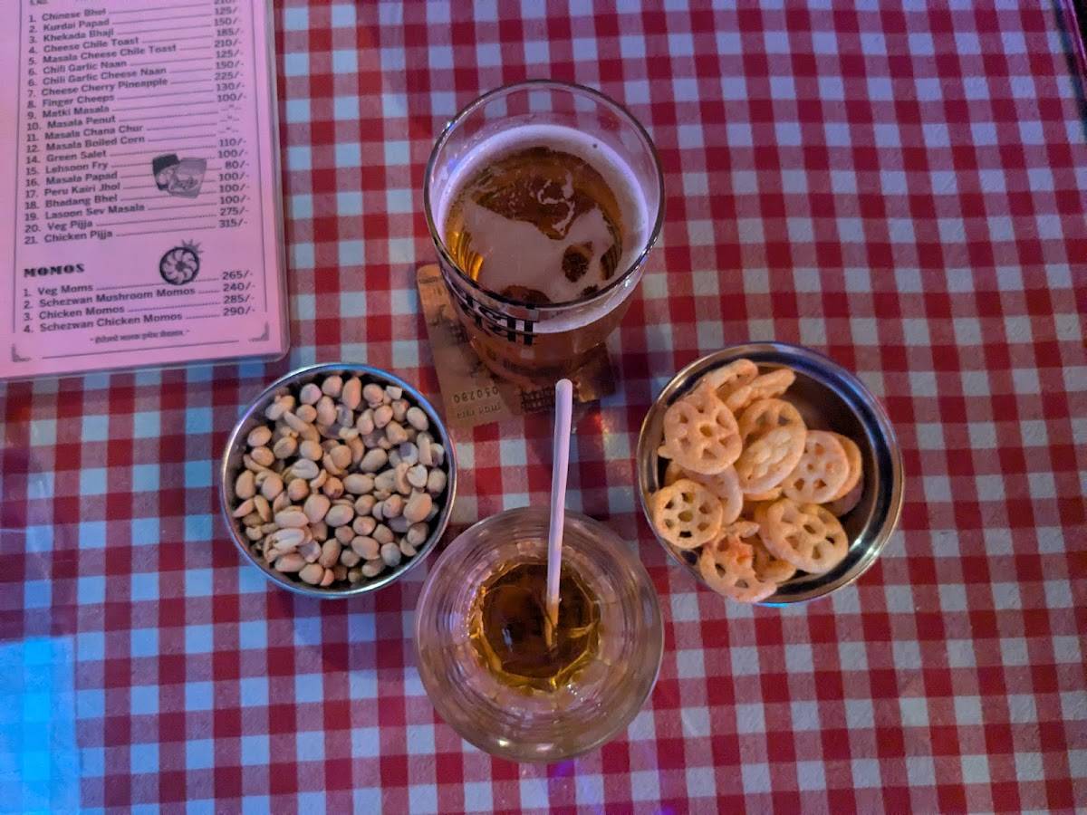 NIPR Bar menu