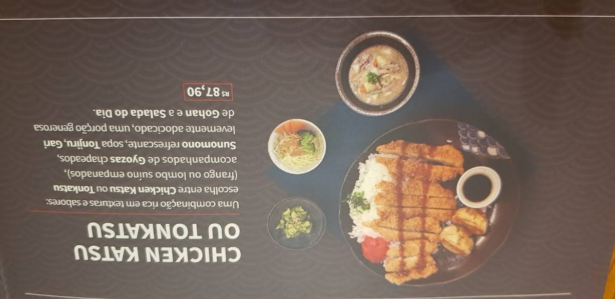 Naruto Ramen cardápio