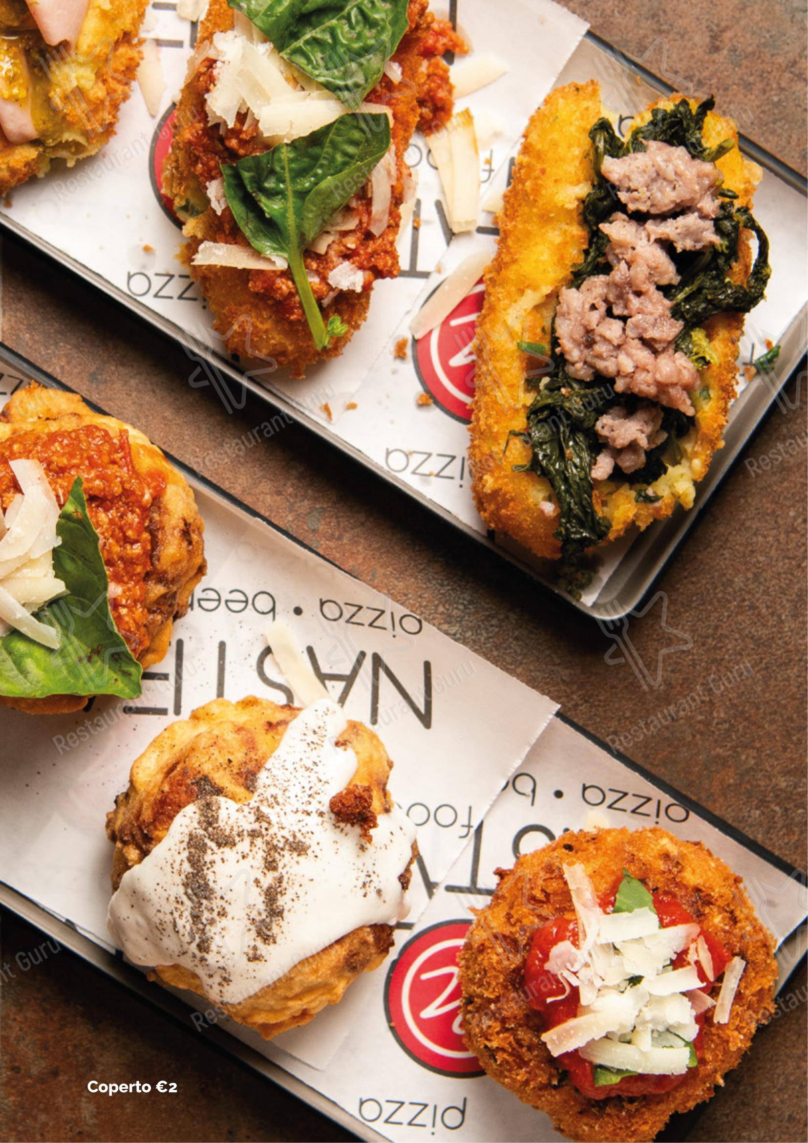Menu di NastiEat - Menu
