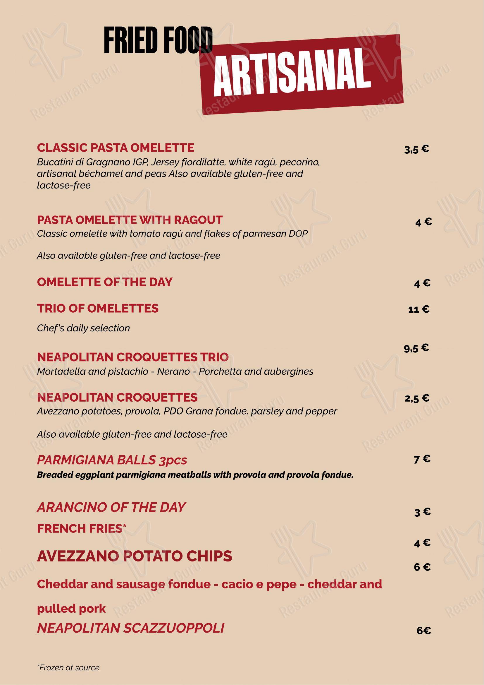 Menu bar per NastiEat in Nocera Inferiore