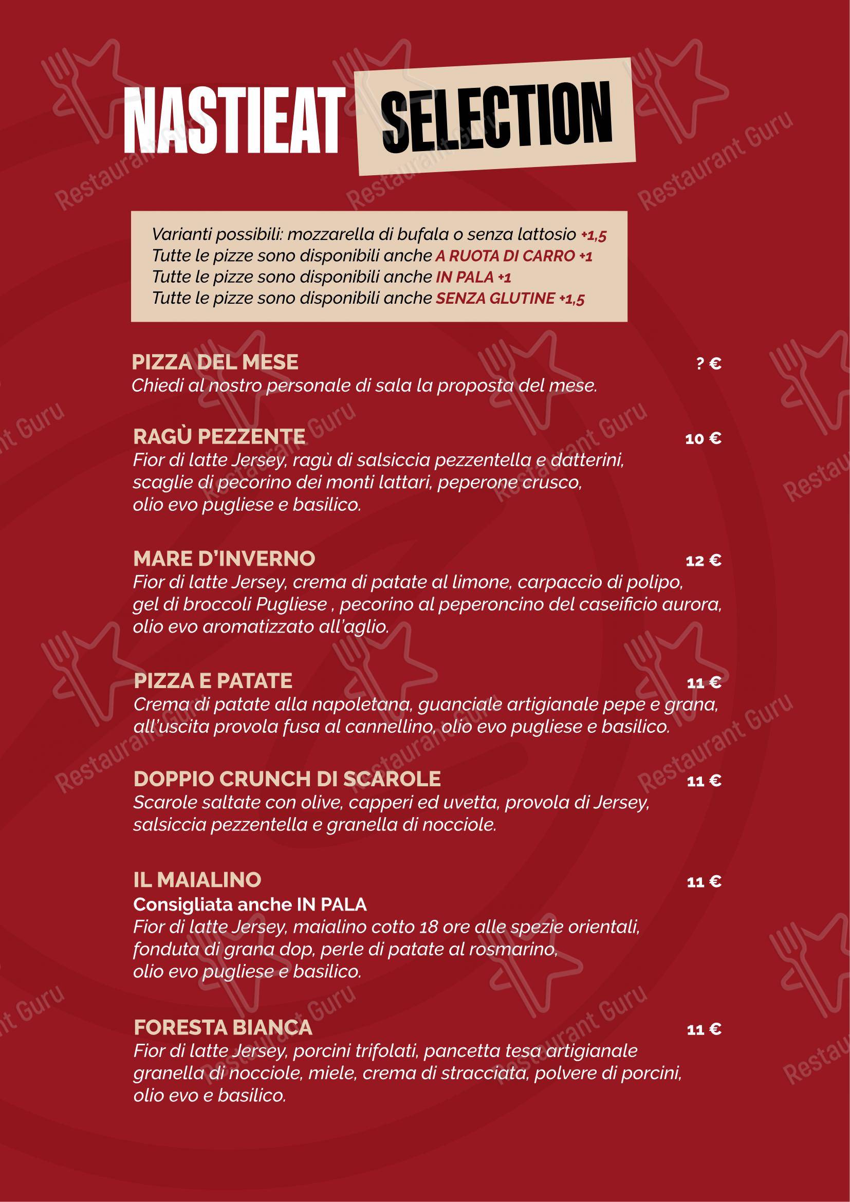 NastiEat in Nocera Inferiore - Menu