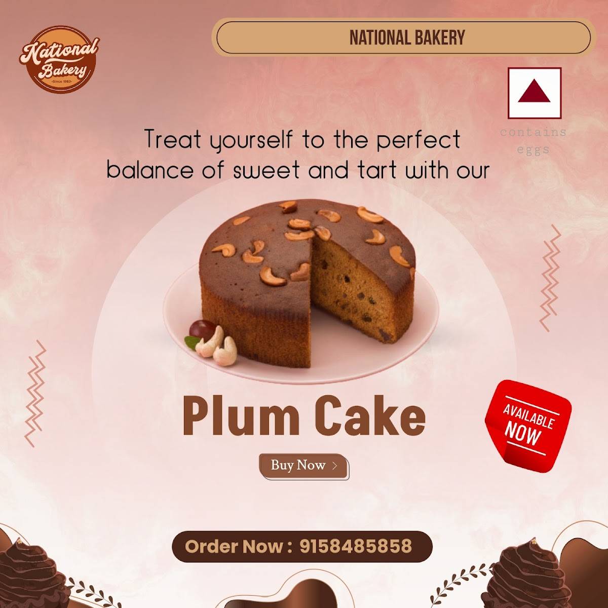 National Bakery menu