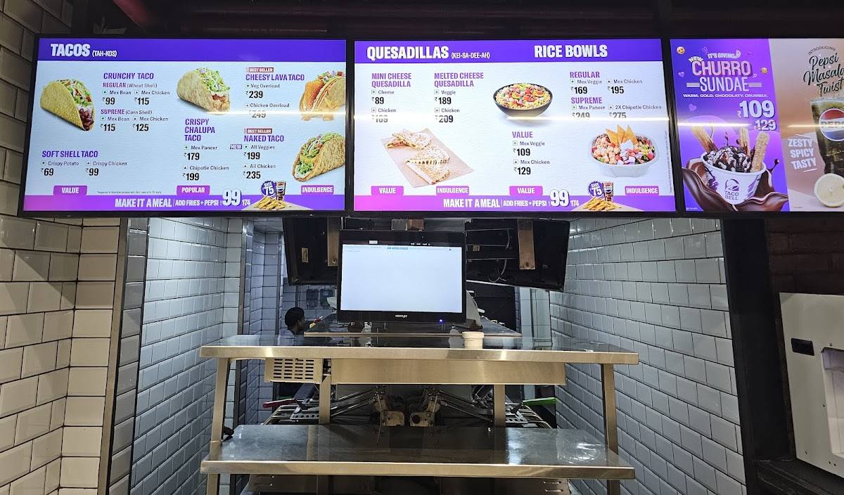 Taco Bell - Cannaught Place, Delhi menu