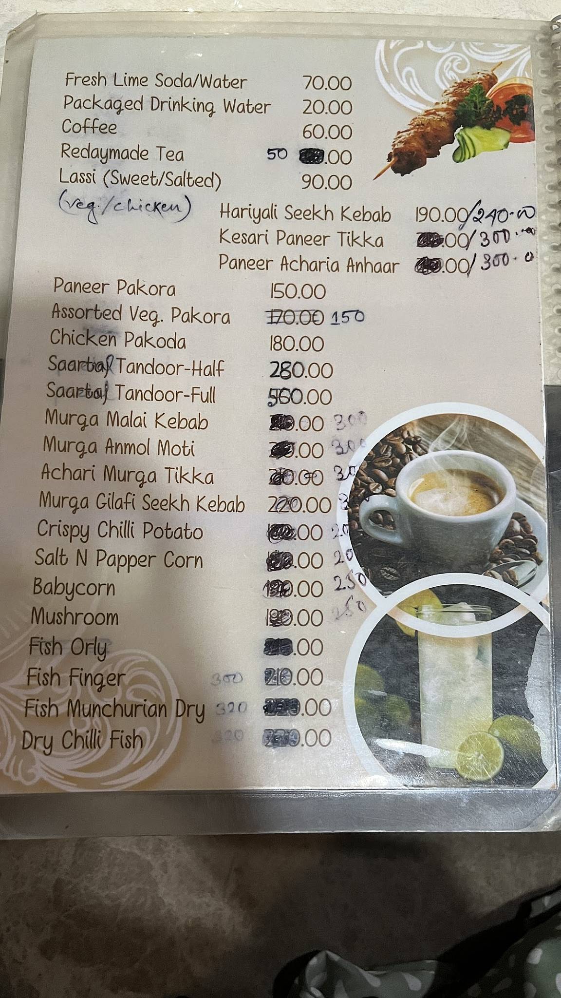 Nilgiri DHABA & RESTURANT menu