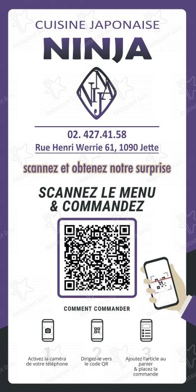 Menu de Ninja