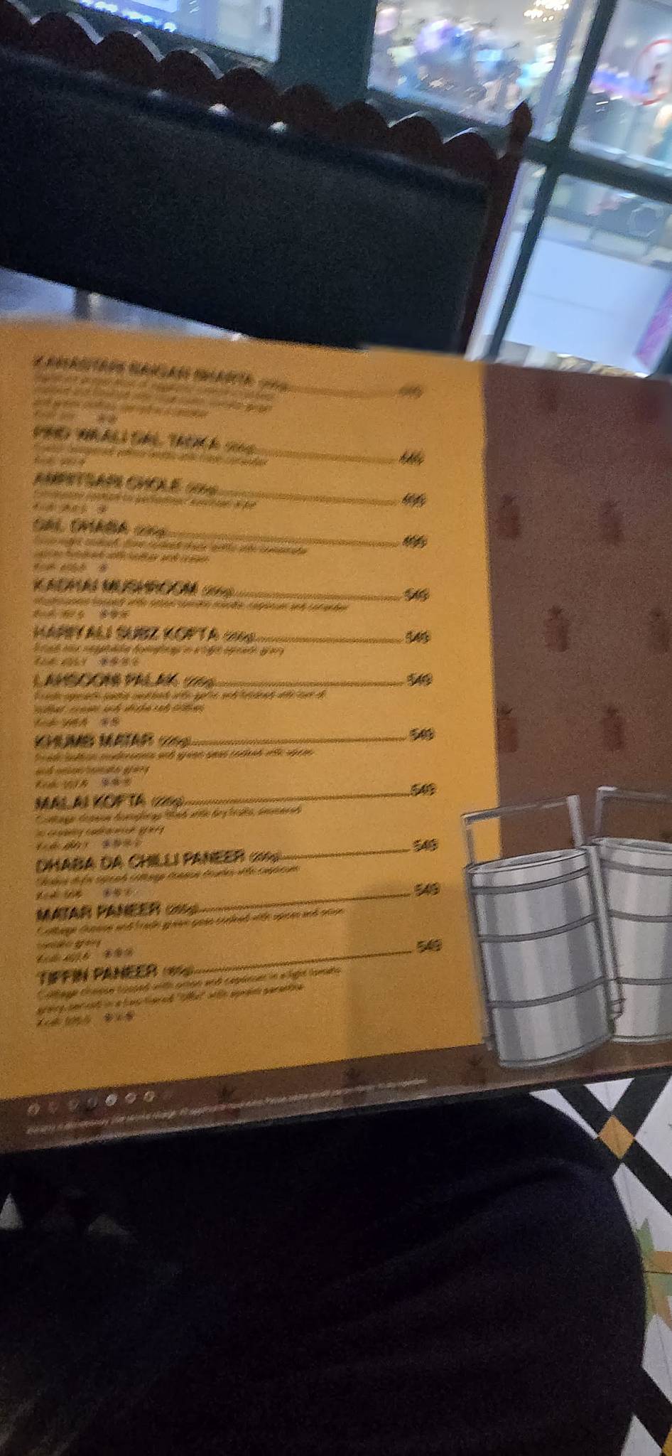 Dhaba Estd 1986 Delhi menu