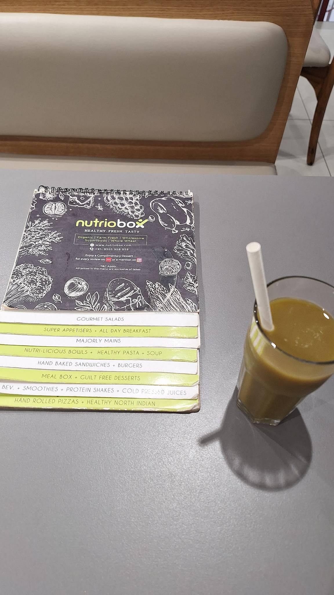 NutrioBox , DLF Phase 2 , Gurugram menu