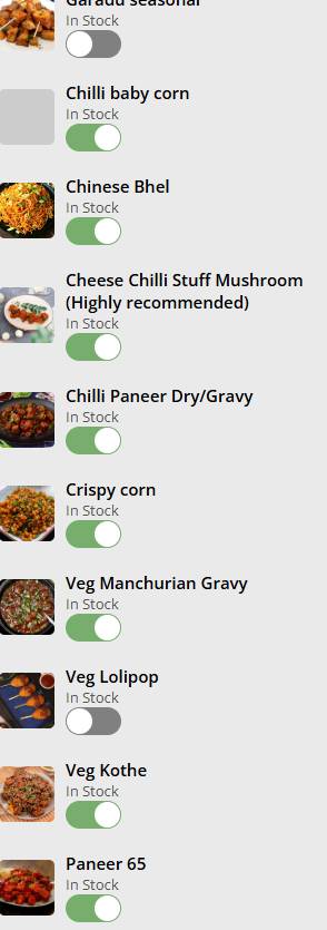 Oakaz Rooftop Restaurant menu