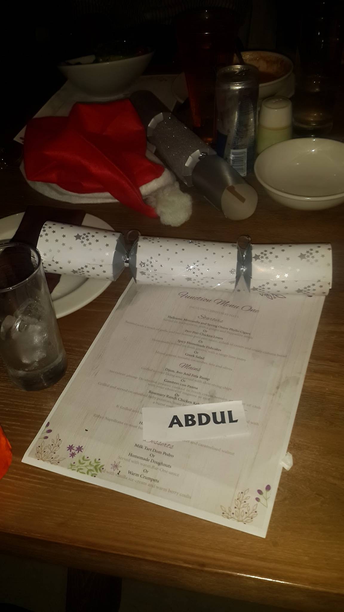 Menu at Olive & Oil restaurant, Umhlanga, Oceans Mall