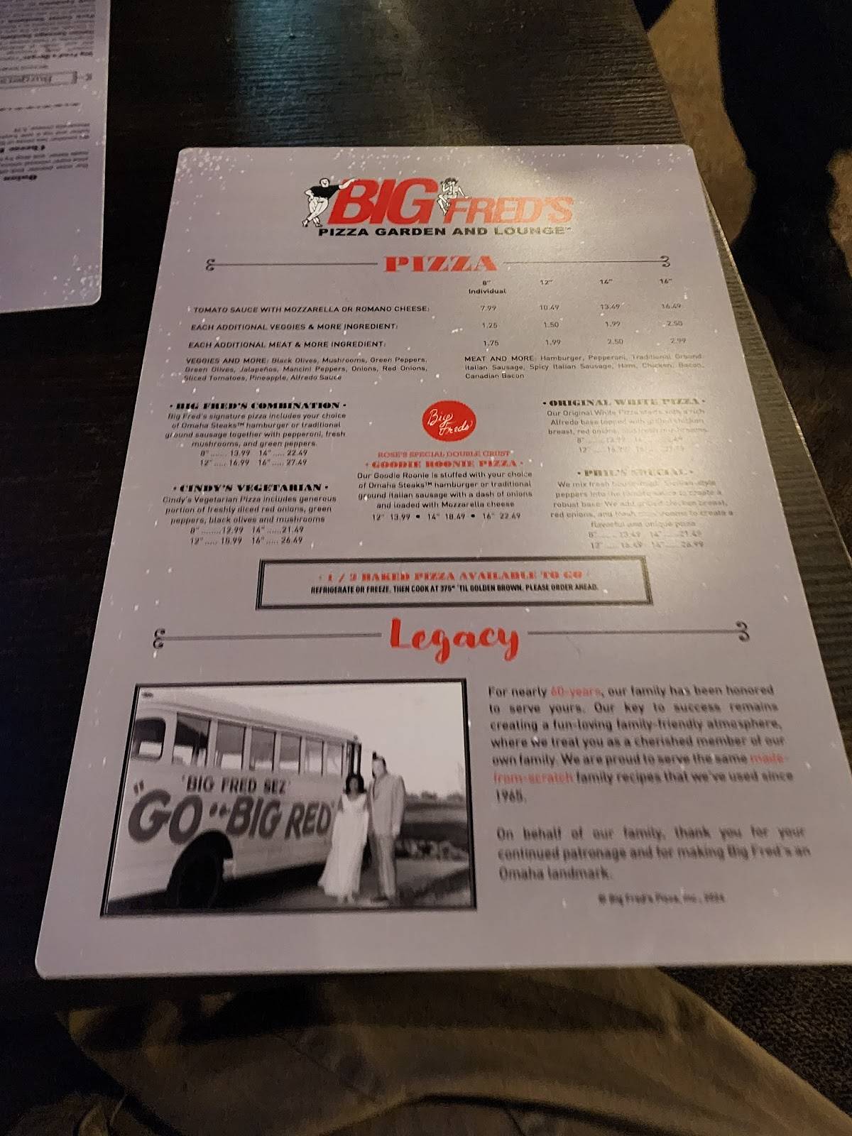 Freds Pizza Portsmouth Ohio Menu 03 - hj5yyrq