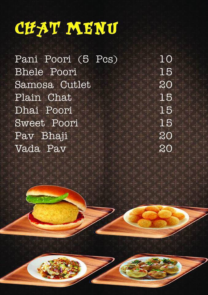 K-Cafe menu
