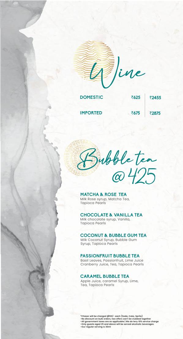 Open House Cafe menu