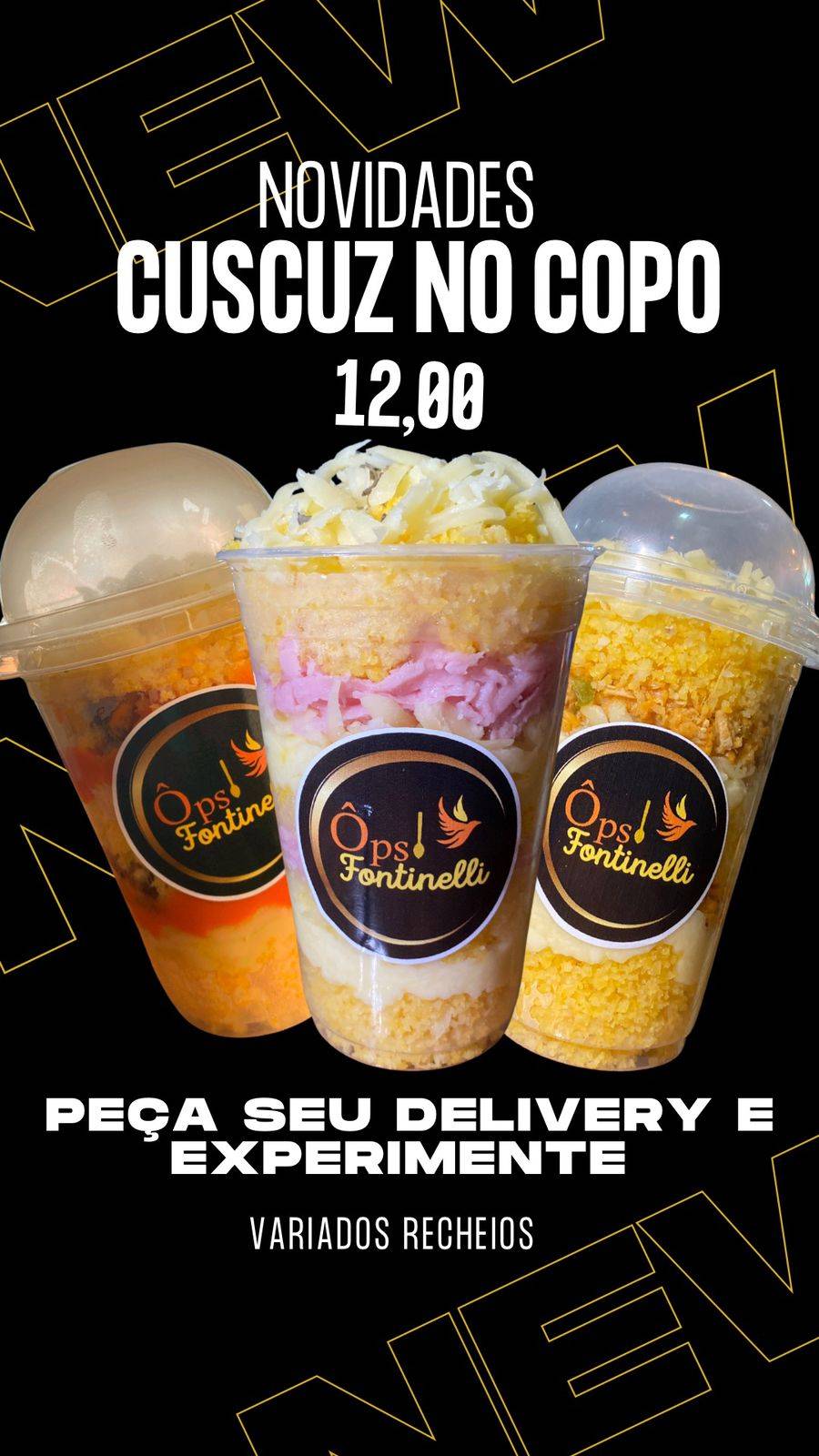 Ops Fontinelli Burger cardápio