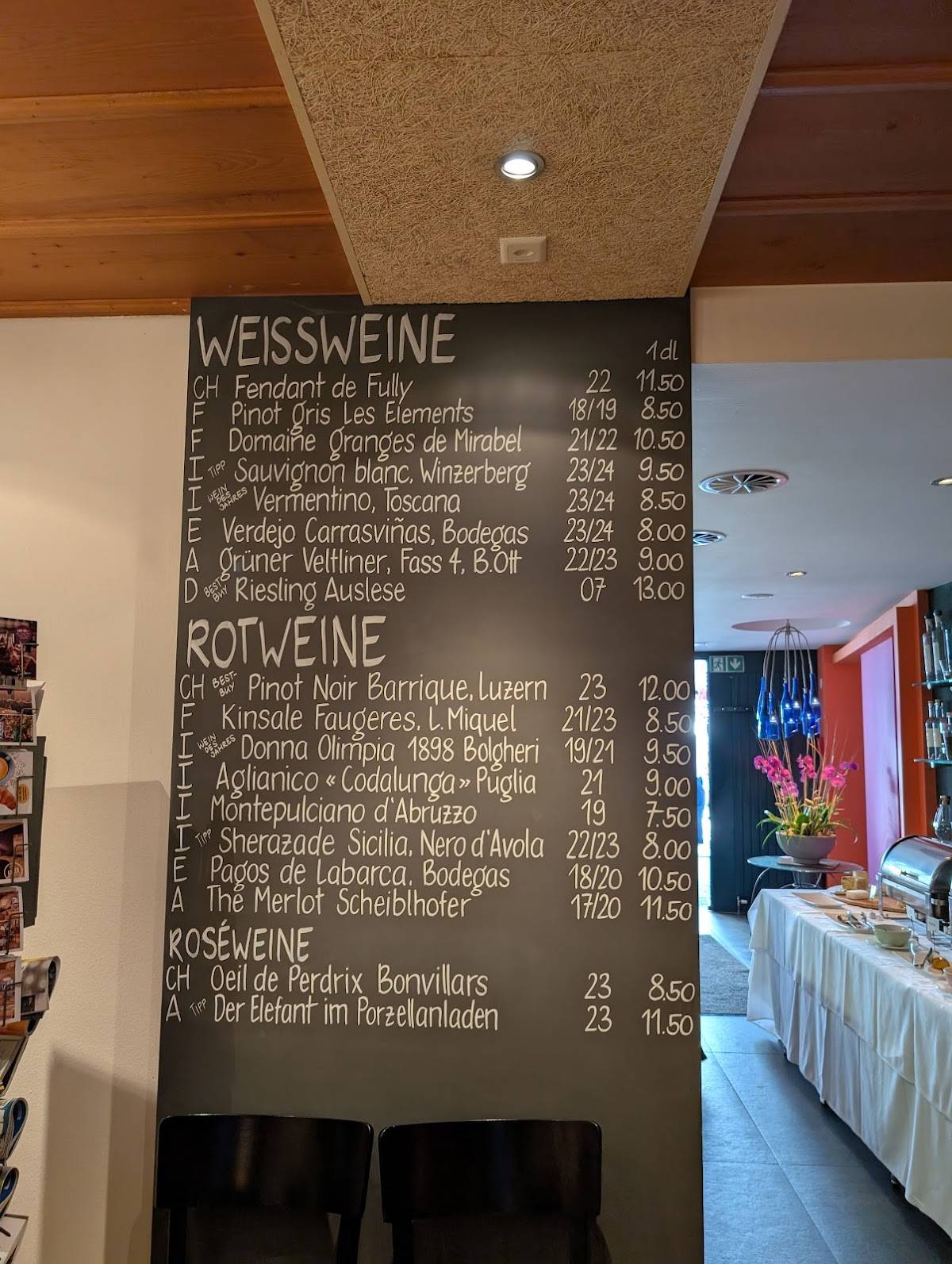 Menu di Opus 