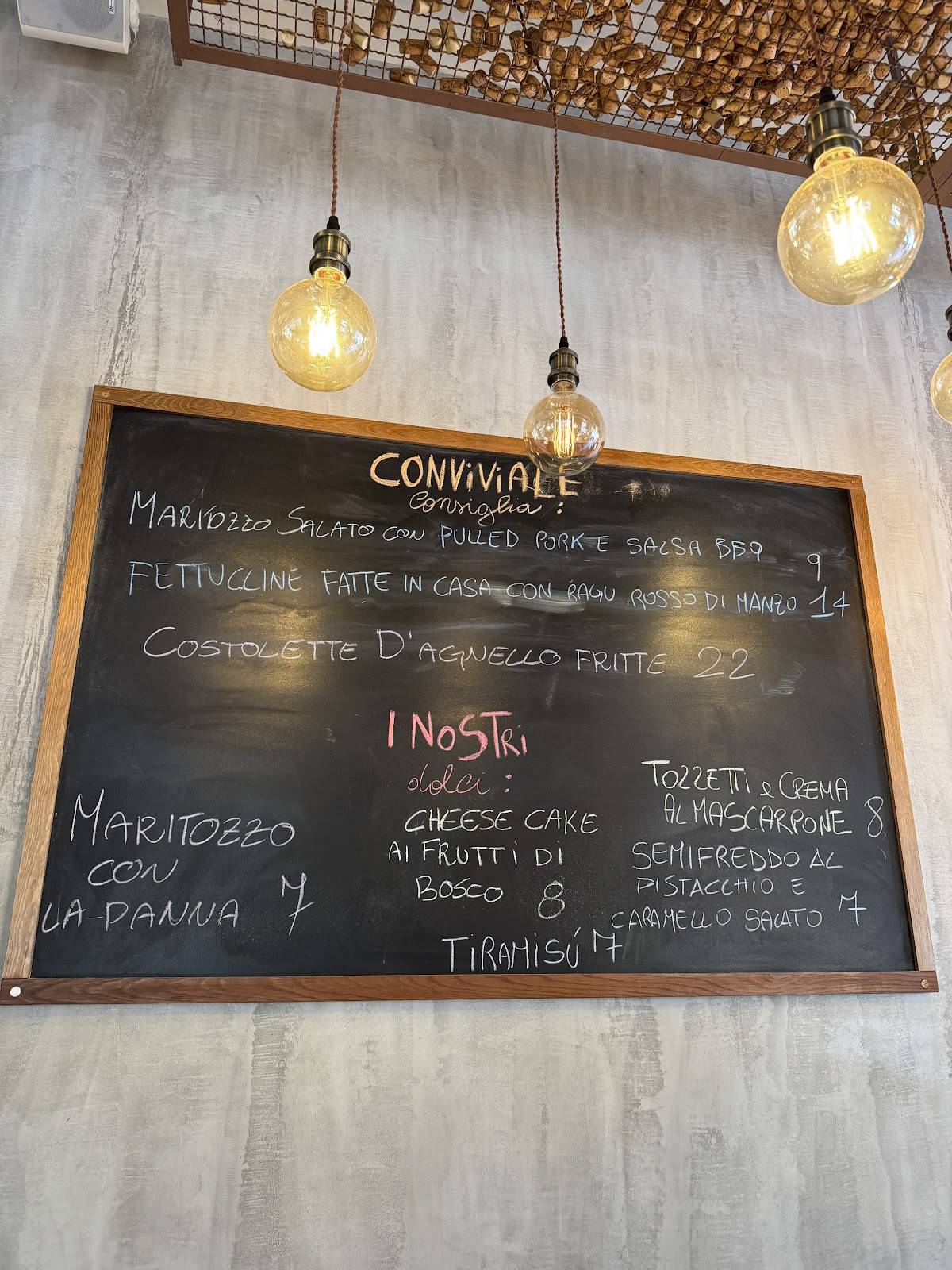Menu di Ristorante Osteria Conviviale | Prati 